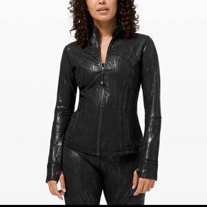 LULULEMON DEFINE JACKET SPECIAL EDITION-ACCLIMATZE BLACK FOIL-8-NWOT